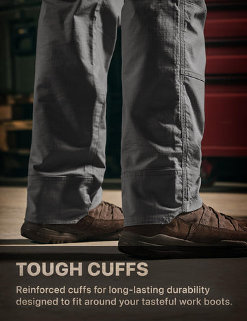 CQR water-resistant finish protects against light rain.
