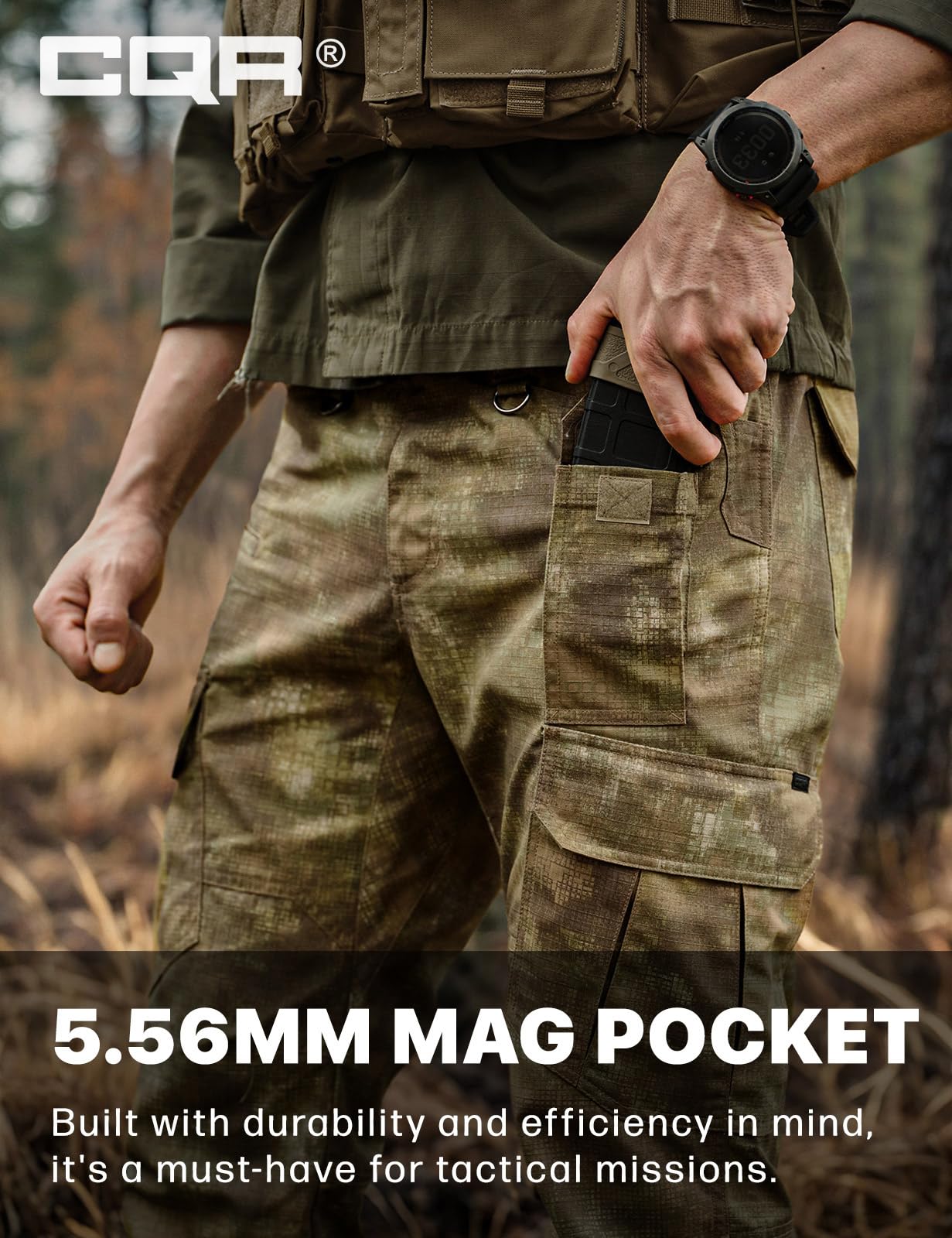 CQR pants ideal for outdoor activities and daily wear