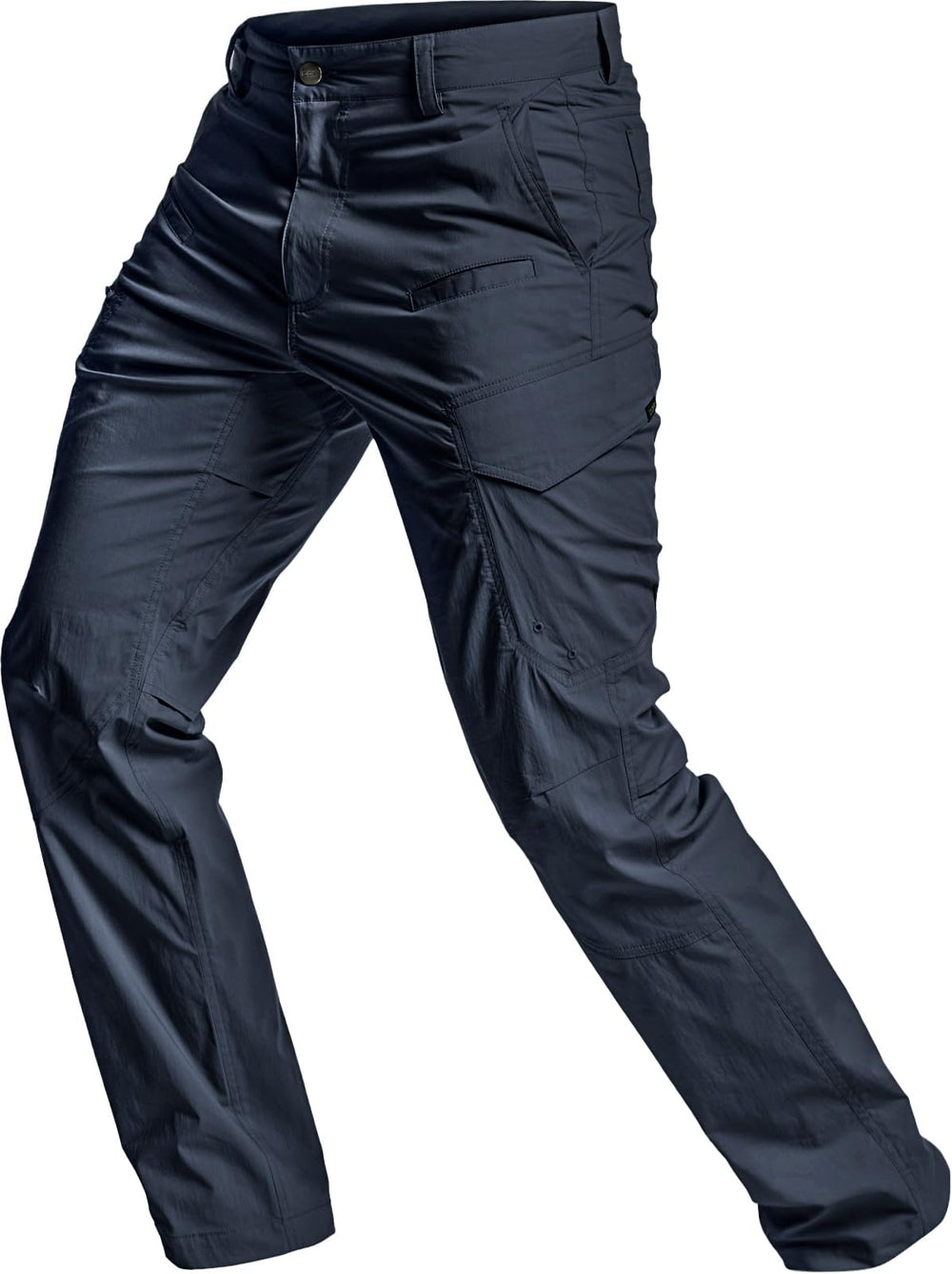 CQR Outdoor Adventure Pants front view showing flexible movement for hiking and running.