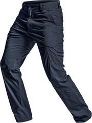 CQR Outdoor Adventure Pants front view showing flexible movement for hiking and running.