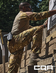 CQR Utility Flex Cargo Pants water-resistant design protects against light showers
