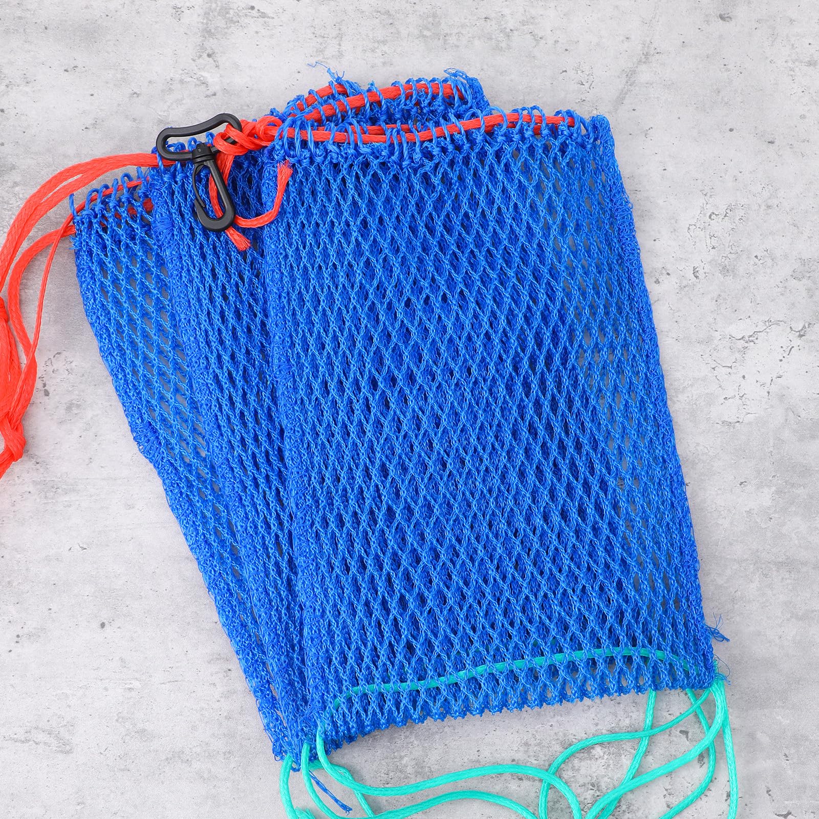 Bait bags sized 12.8 x 8.1 inches for crab traps