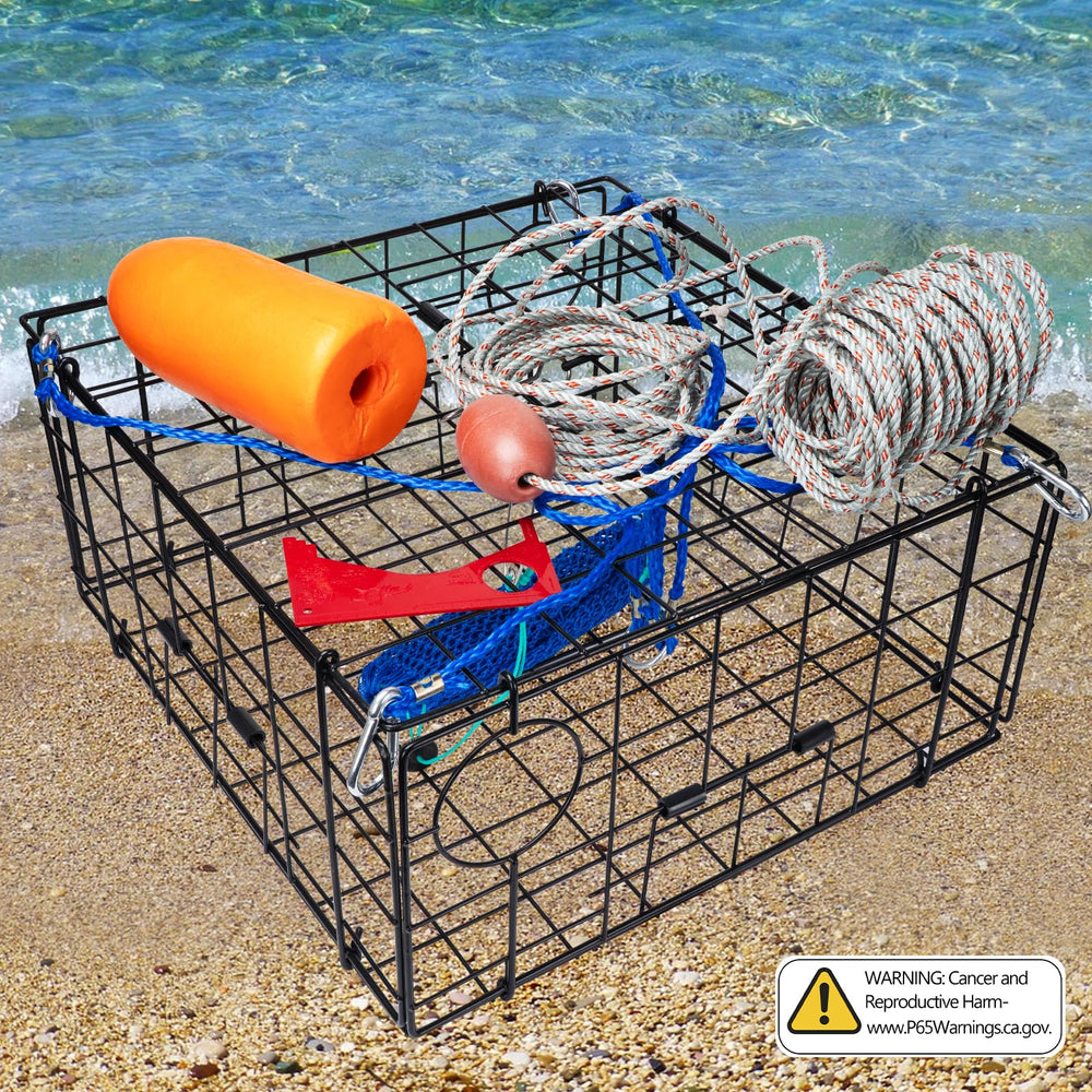 Durable corrosion-proof crab trap harness, 84 cm (33 inches)