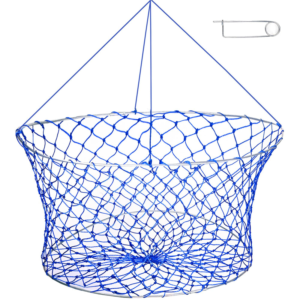 Foldable crab trap measuring 24x20x12 inches