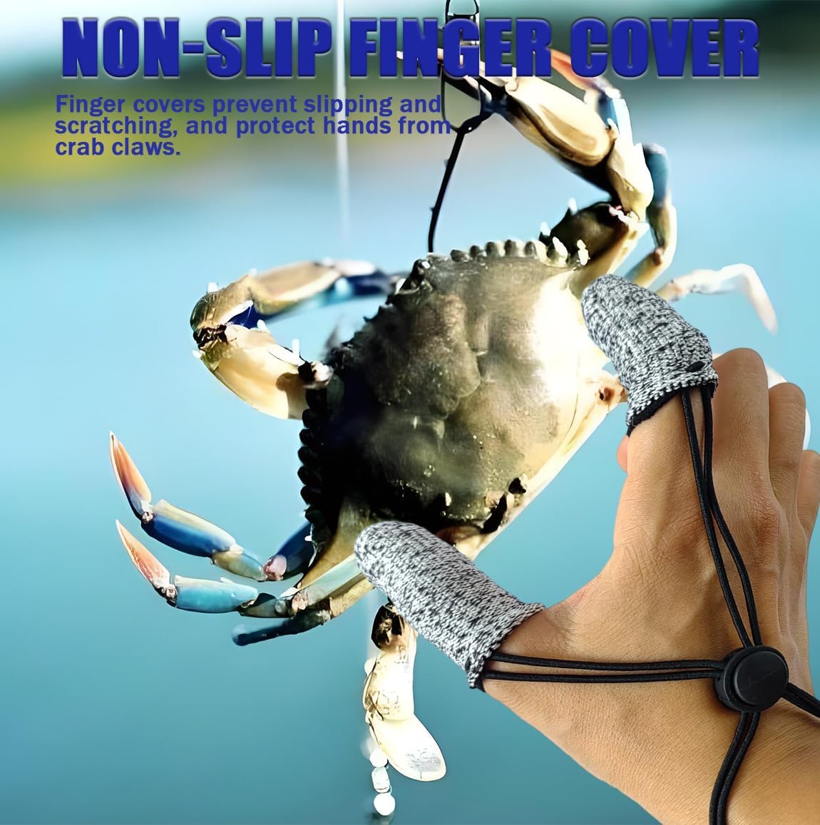 Compact stainless steel crabbing equipment set