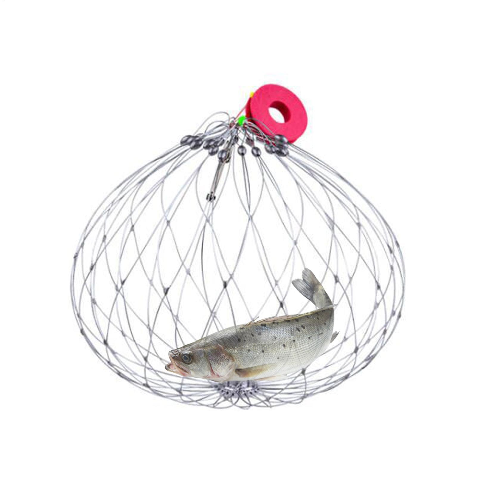 Crabcatcher automatic-opening net in action for effortless crabbing.