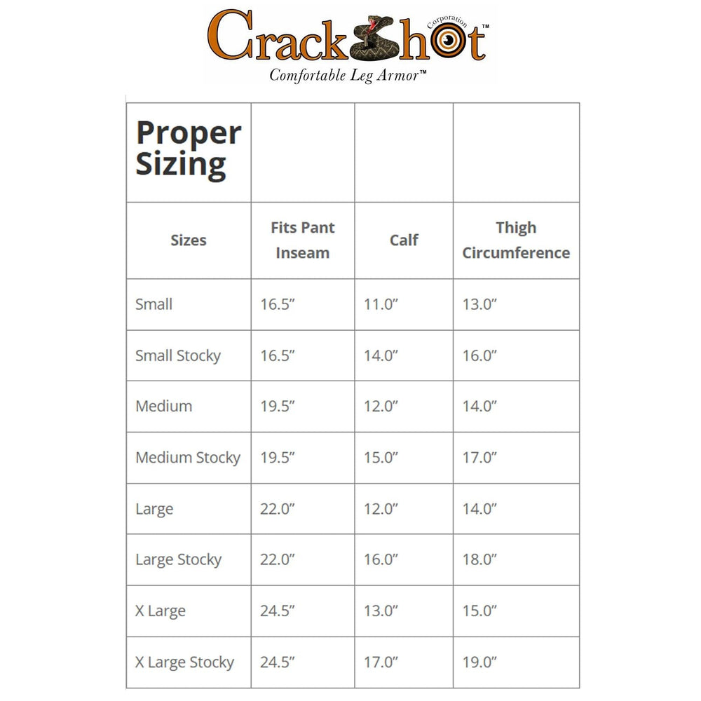 Crack Shot Youth Snake Guard Chaps khaki side view, full coverage for snake-prone areas.