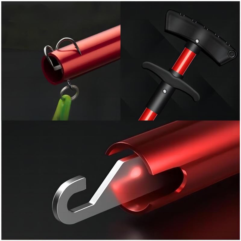 Lightweight aluminum dehooker designed for bass and catfish