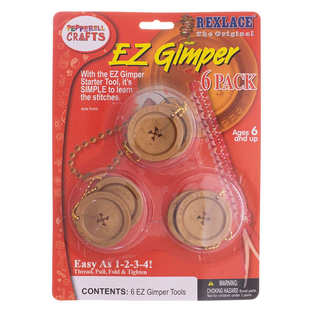 Craft County EZ Gimper knot tool pack for beginner rexlace projects