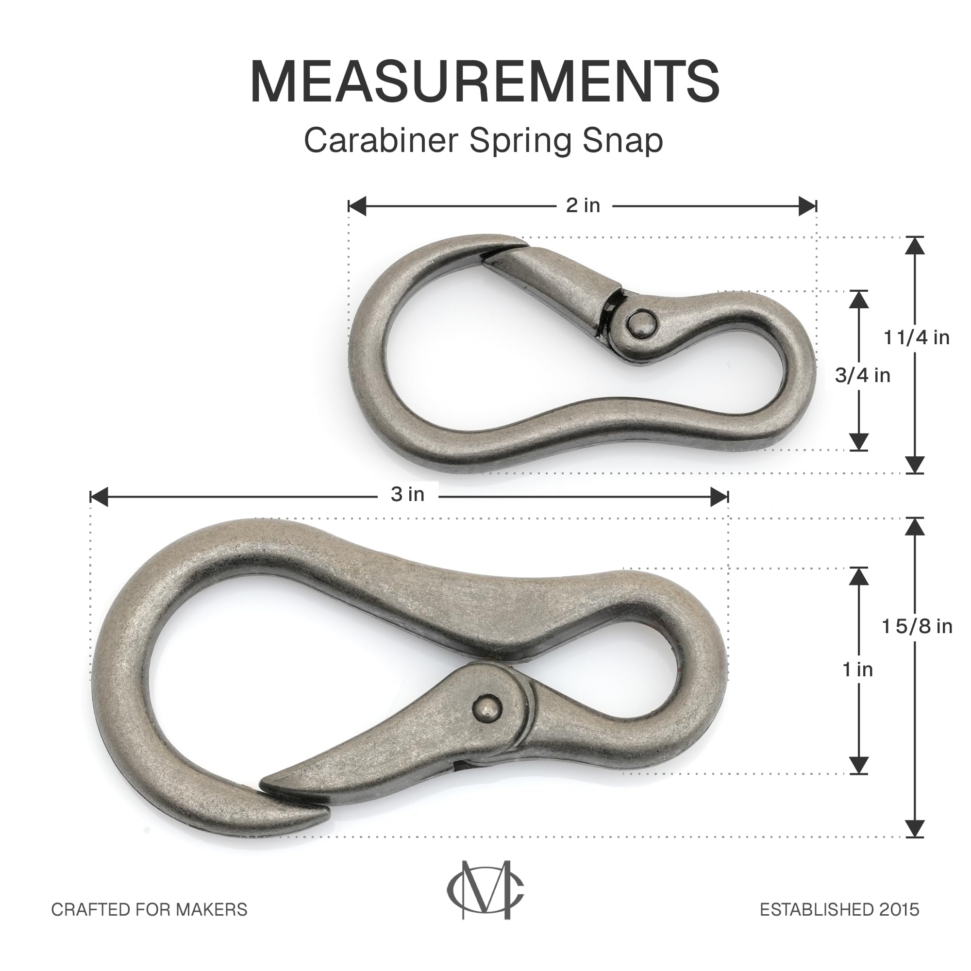 Craftmemore backpack attachment snap hook black keeps essentials within reach