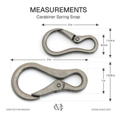 Craftmemore backpack attachment snap hook black keeps essentials within reach