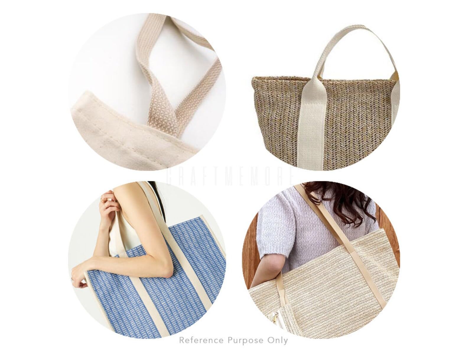 CRAFTMEMORE camera straps crafted from webbing, offering sturdy carry and quick-drying feel