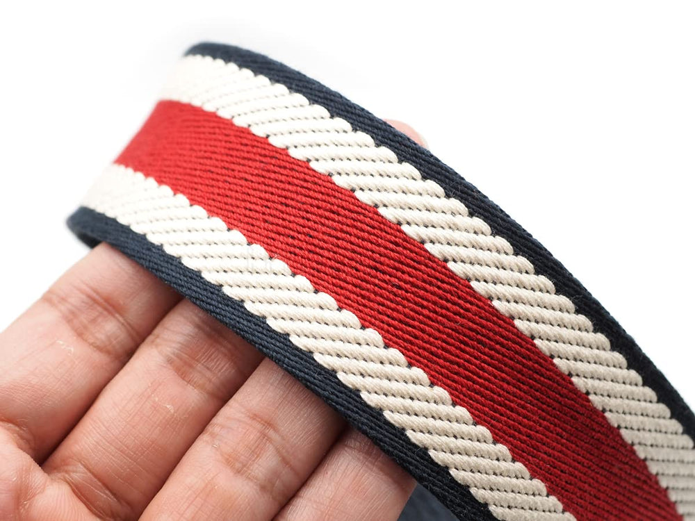 CRAFTMEMORE luxury cotton webbing texture ideal for durable outdoor straps