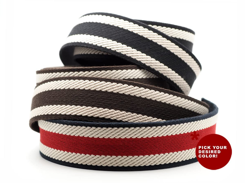Craftmemore 2.2 mm webbing with abrasion resistance for everyday wear.