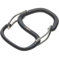 Craighill Coachwhip Carabiner keyclip in vapor black, secure daily carry.