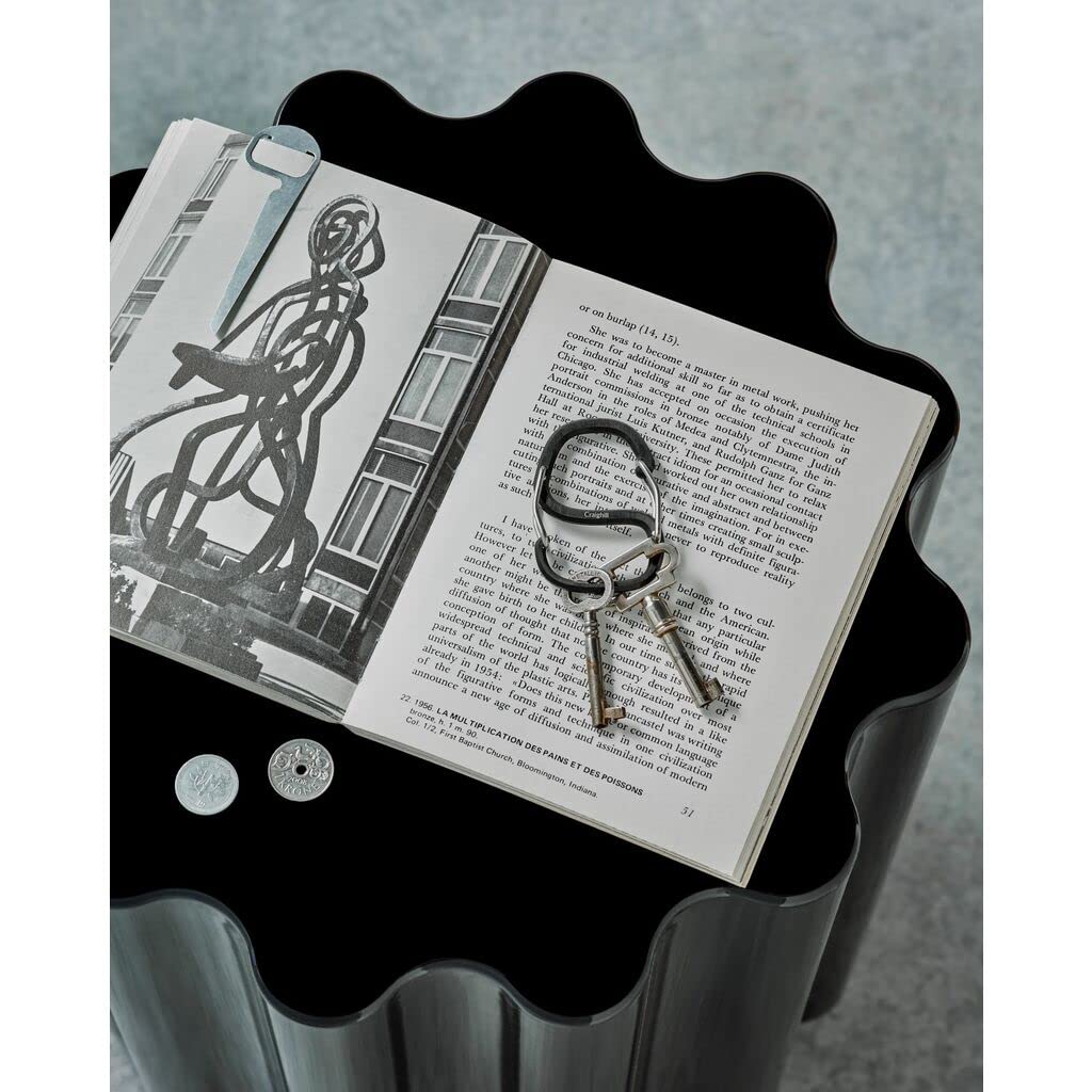 Craighill Coachwhip Carabiner sideview in vapor black, durable and lightweight.