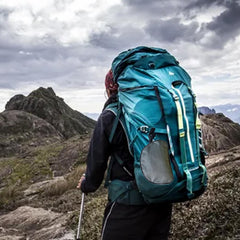 Crampon Case with a lightweight handle for easy carrying.
