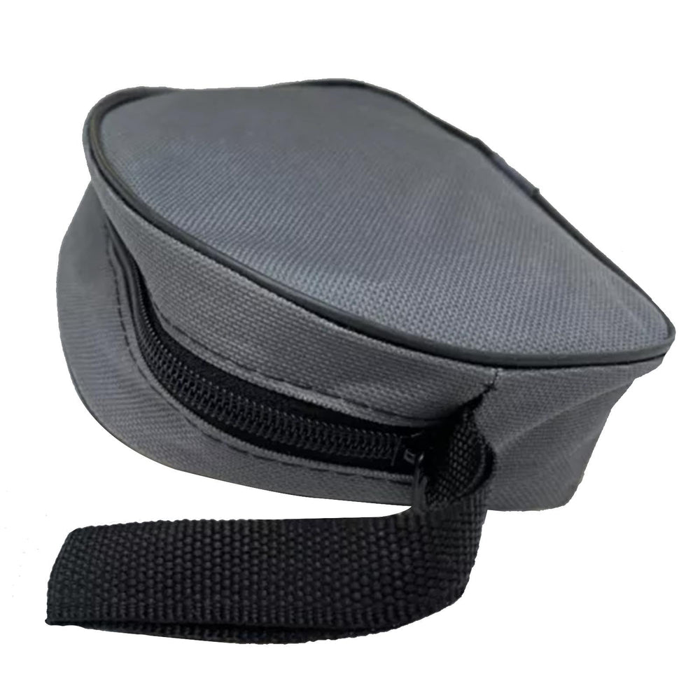 Crampon Case versatile interior doubles as travel toiletry pouch.