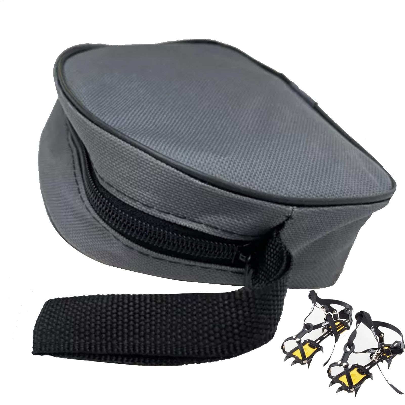 Crampon Case helps reduce clutter in backpacks during camping or climbing