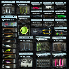 Crankbaits and Whopper Ploppers lures
