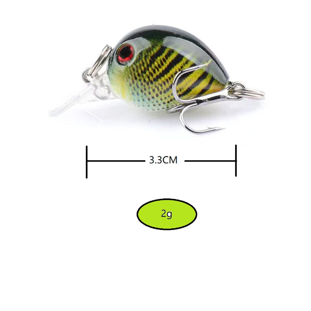 Five-piece lure set packaged in a clear plastic box - image 03