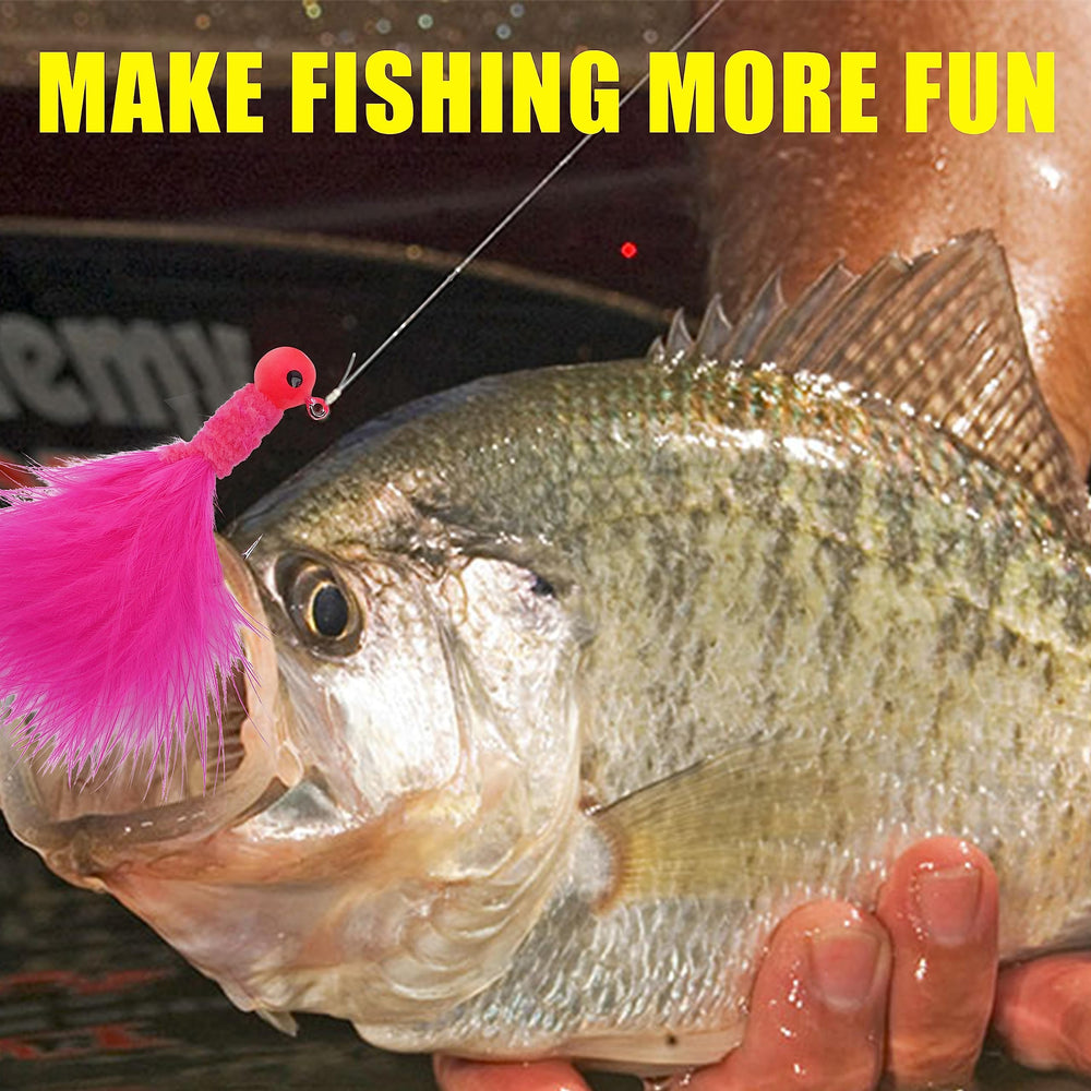 Target species list including Crappie, Panfish, Perch, and Bass