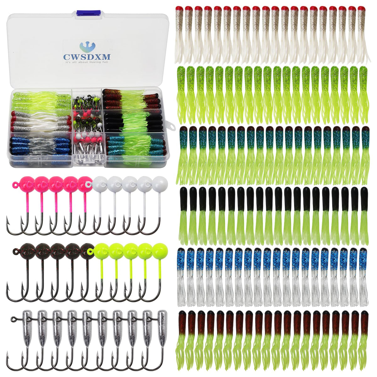 Crappie Jigs & Lures Tackle Kit packaging
