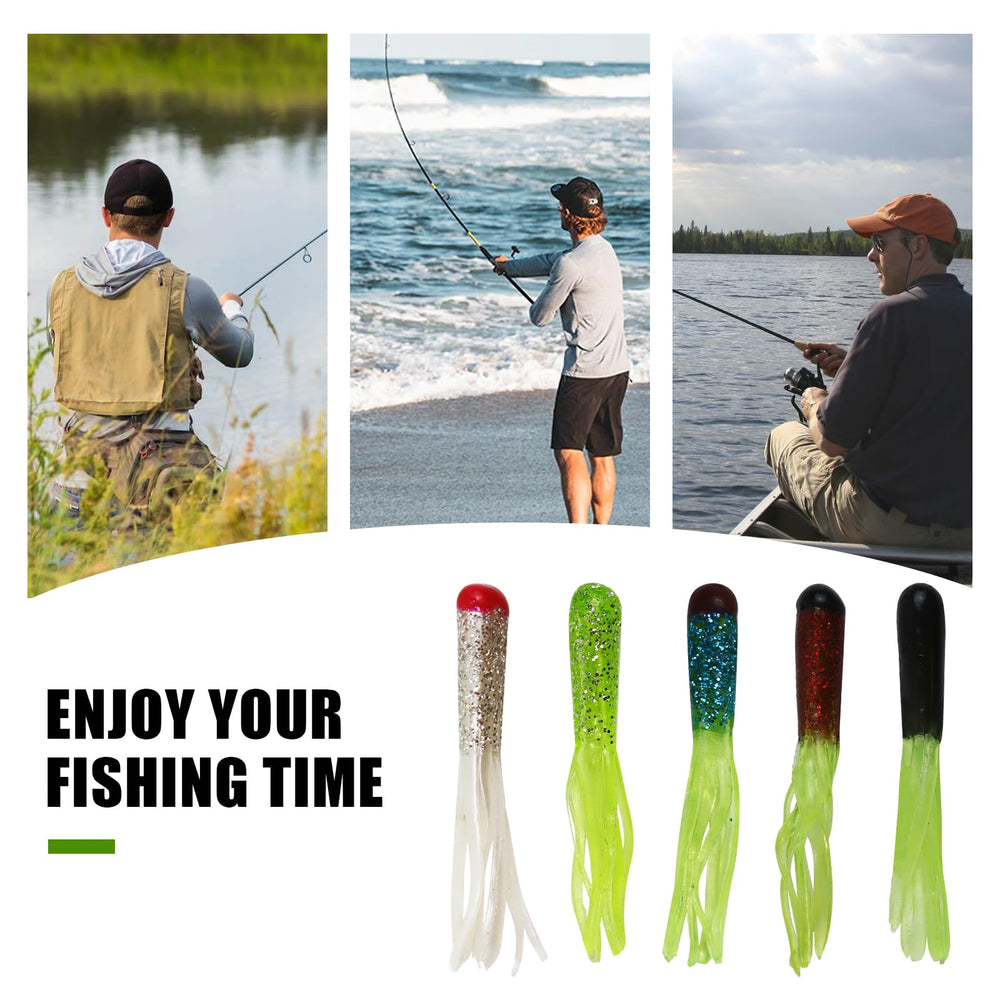 Complete tackle kit for freshwater and saltwater fishing