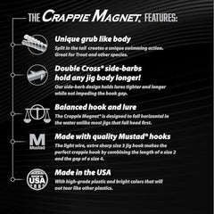 Crappie Magnet Best of the Best Kit color assortment by Leland's Lures