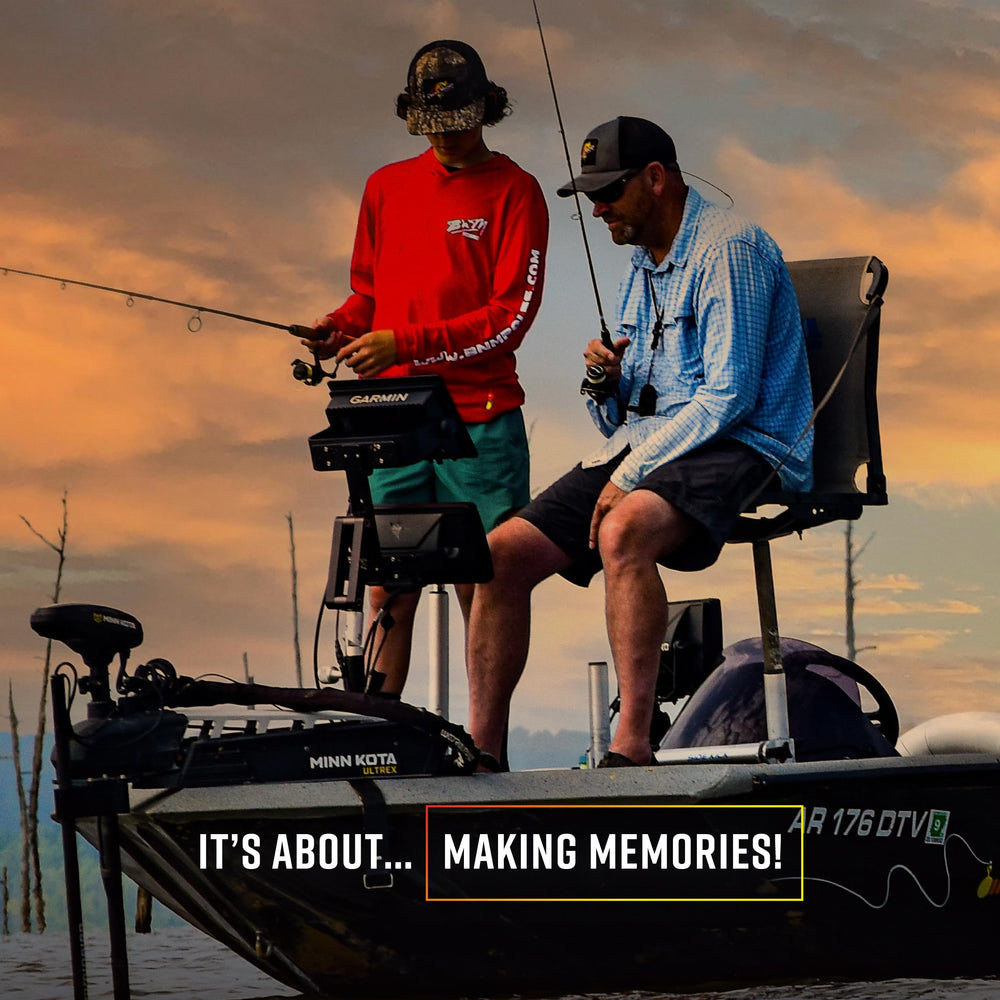 Crappie Magnet Hammer Kit bright colors boost visibility in murky water