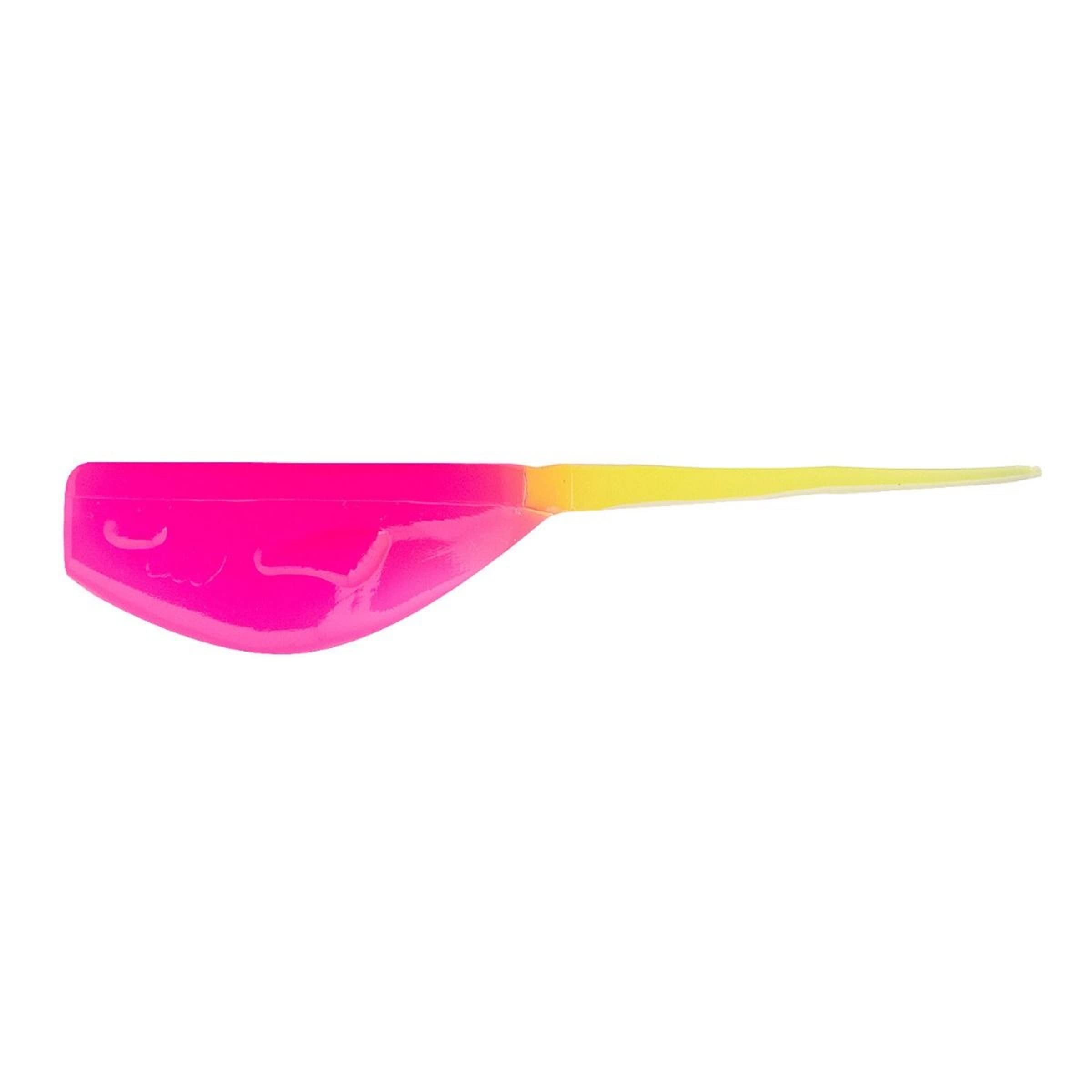 Crappie Magnet slab magnet grub body with oversized tail, ideal for freshwater jigging.
