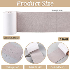 CRASPIRE self-adhesive patch applies to fabric for instant, mess-free repairs.