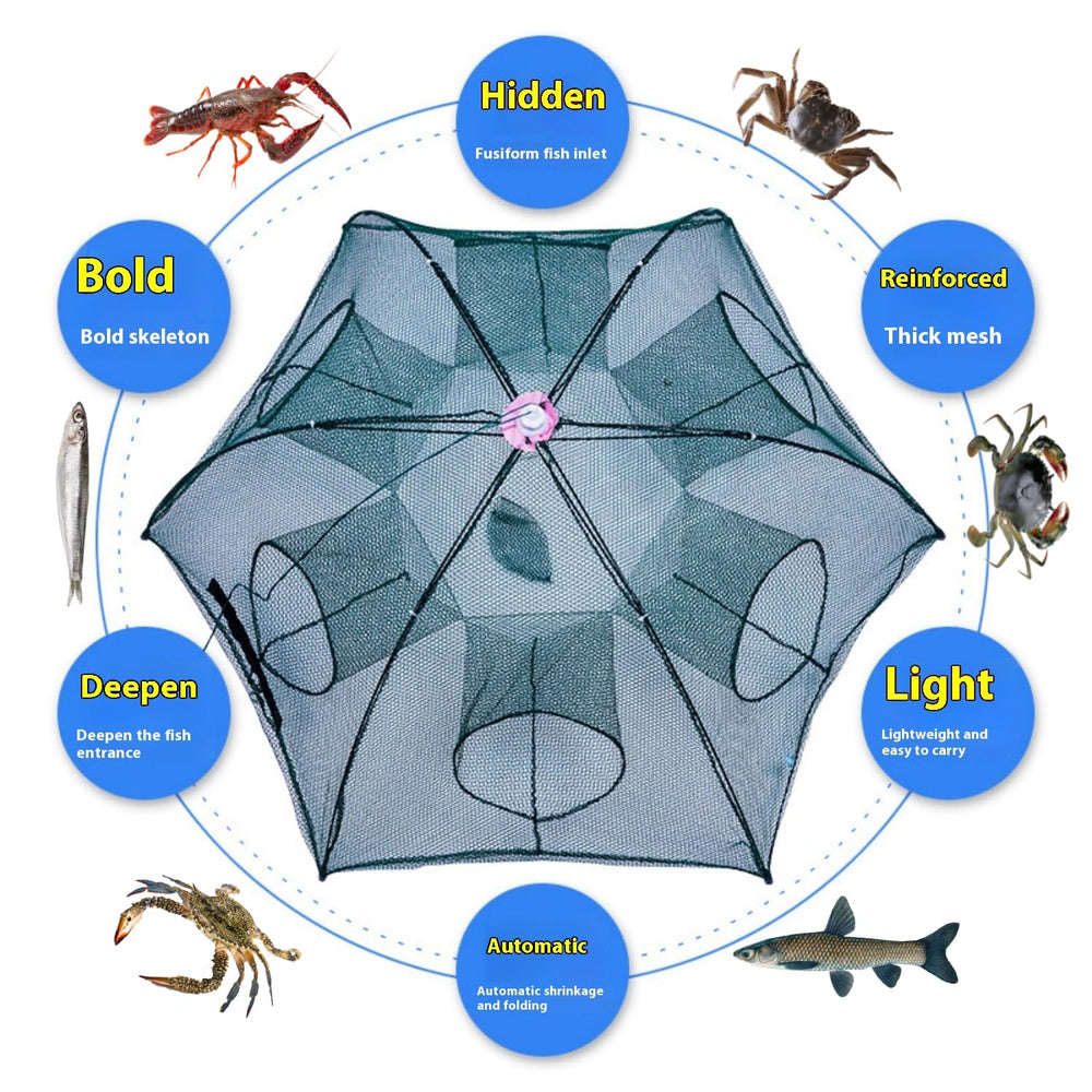 Included 18-foot heavy-duty rope with trap