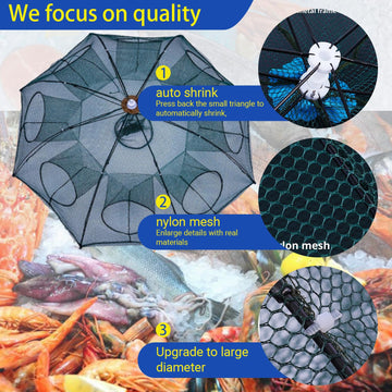 Durable crawfish trap built for harsh water conditions