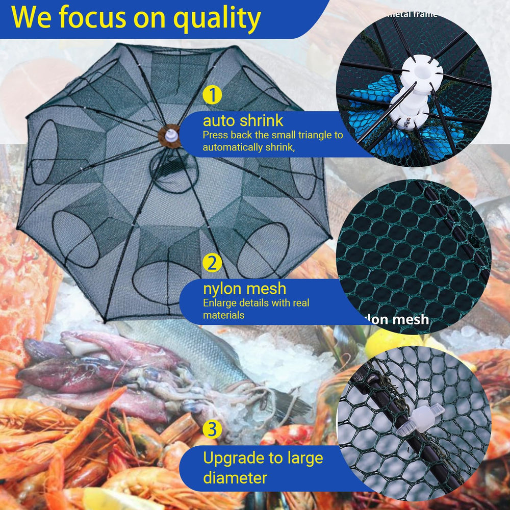 Durable crawfish trap built for harsh water conditions