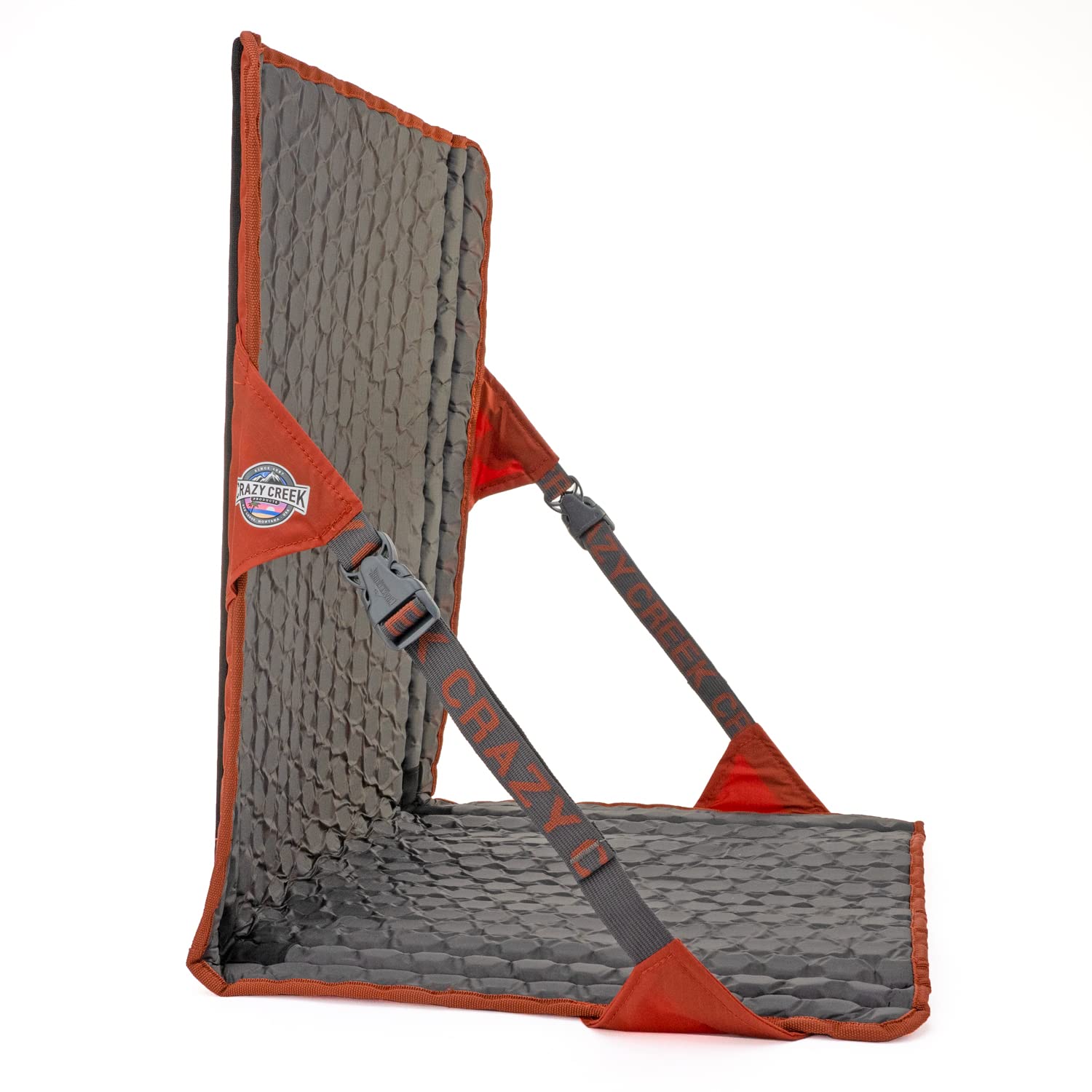 Crazy Creek HEX 2.0 LongBack foam padding provides cushioned support without bulk