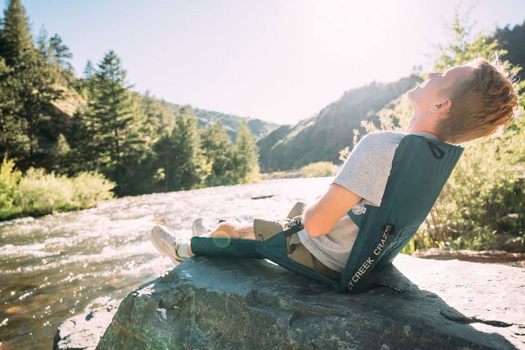Crazy Creek HEX 2.0 PowerLounger insulated inner layer adds warmth