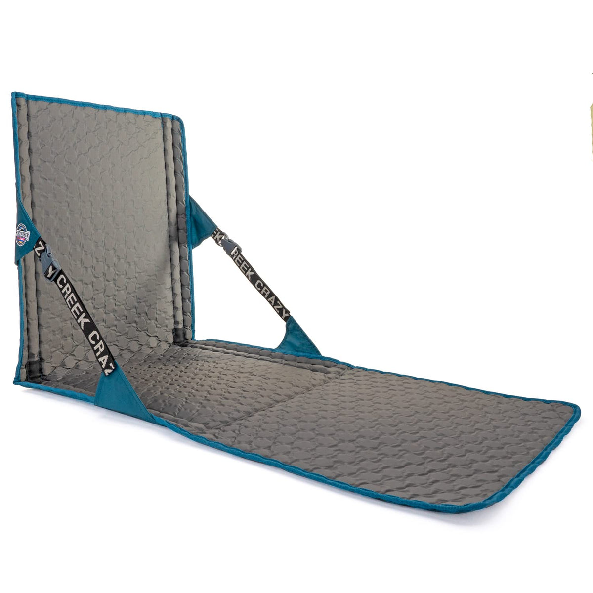 Crazy Creek HEX 2.0 PowerLounger rolled for compact backpacking convenience