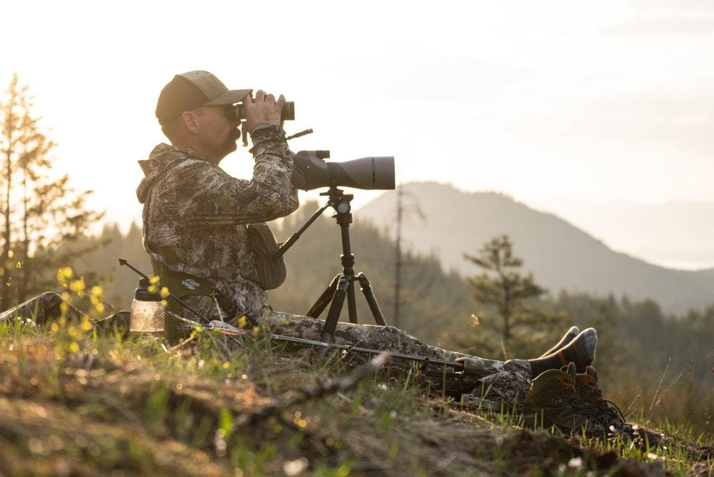 Crazy Creek Kings Camo HEX 2.0 chair open for outdoor comfort on any terrain