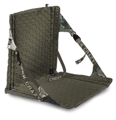 Crazy Creek Kings Camo HEX 2.0 chair packs compactly into your bag