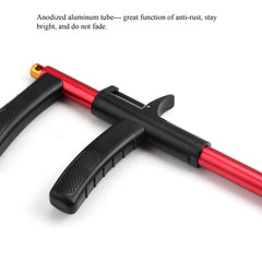 Ergonomic carbine-style handle for comfortable grip