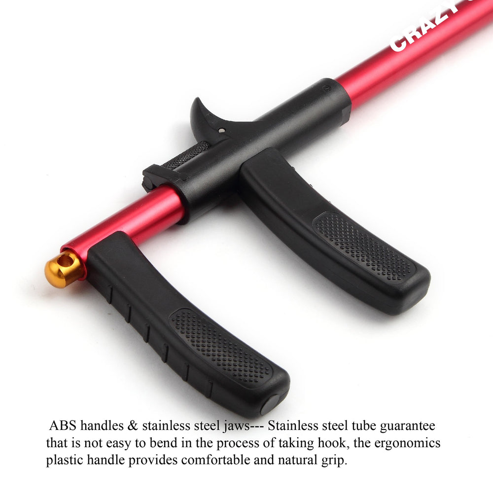 Three-step operation concept for hook removal