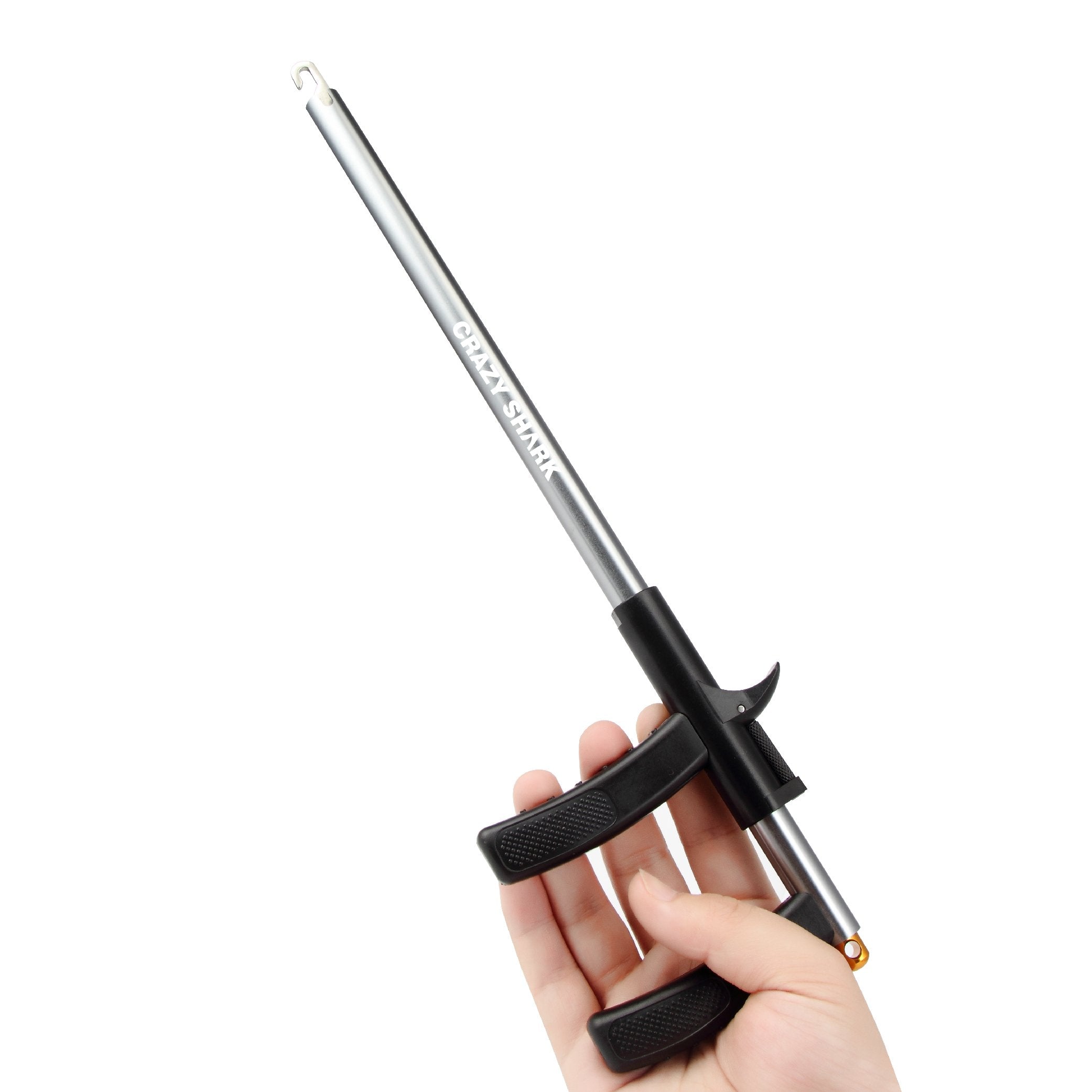 In-use demonstration of hook removal
