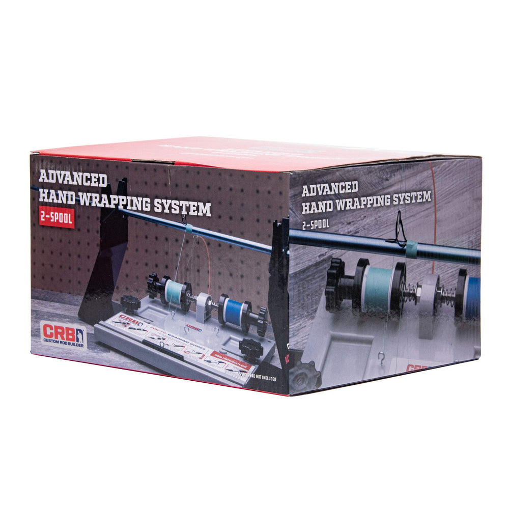 Built-in tool storage on CRB Hand Wrapper system