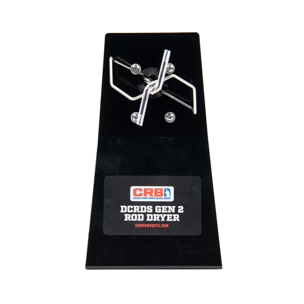 CRB Gen 2 rod dryer dial closeup shows precise speed selection for epoxy work