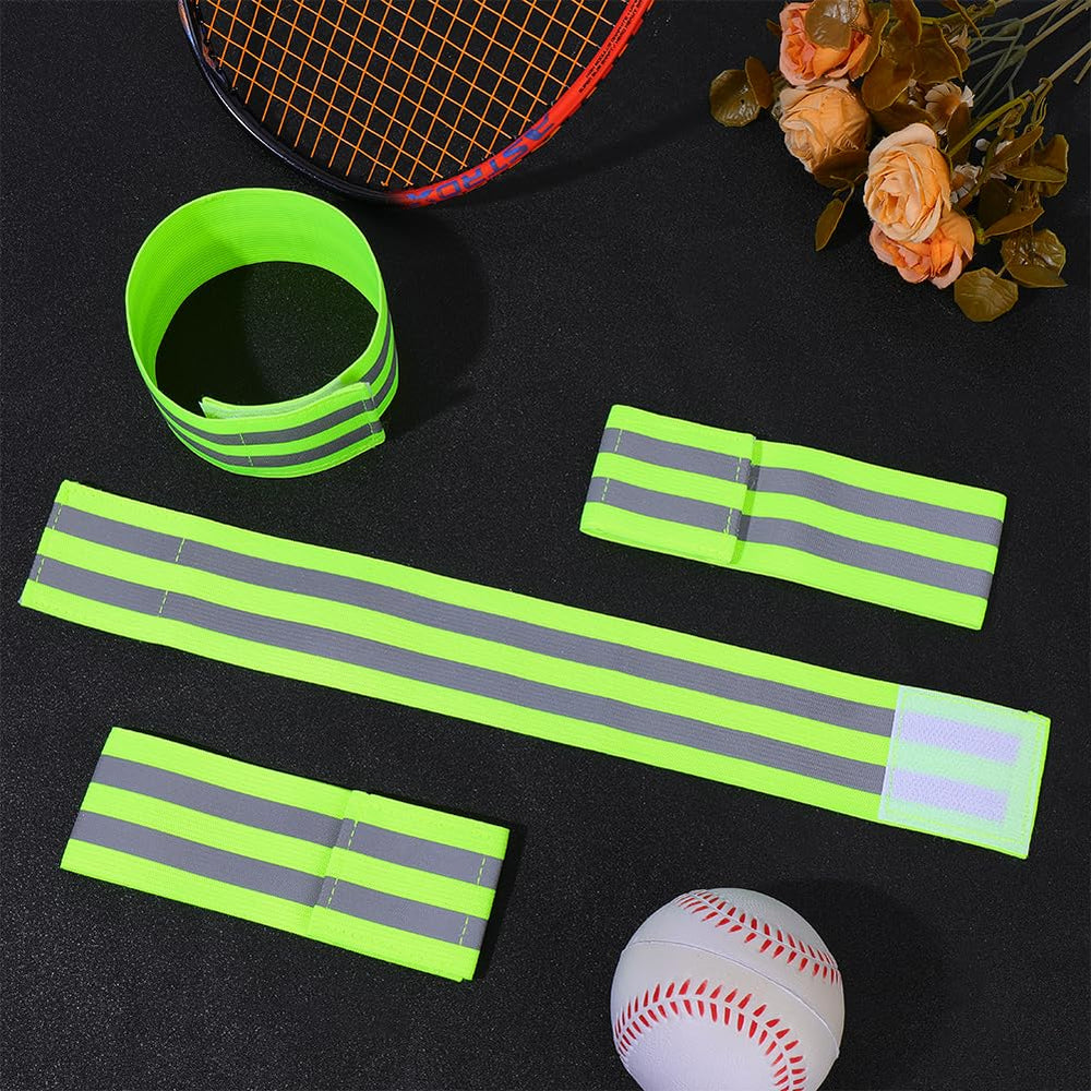 CREATCABIN 4-pack reflective straps for multiple outdoor activities