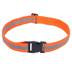CREATCABIN orange reflective belt worn at the waist for improved night visibility