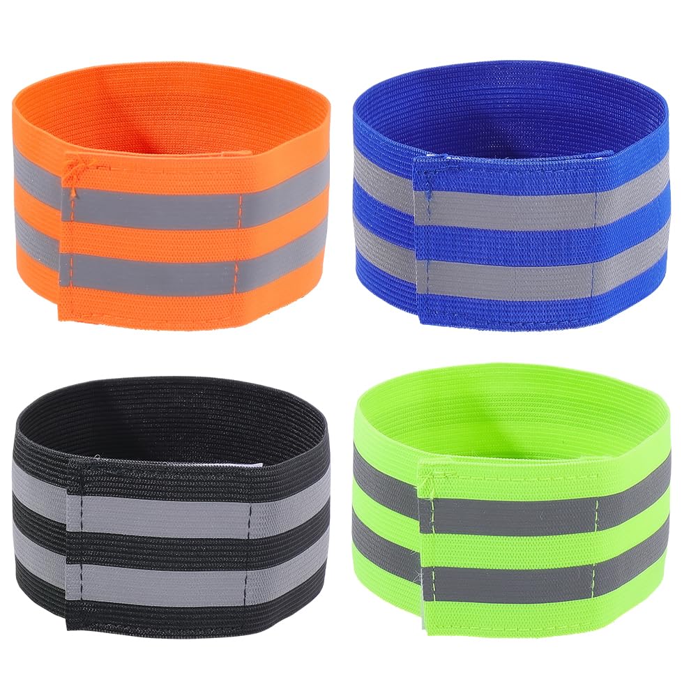 CREATCABIN reflective armband in black for high visibility during night cycling
