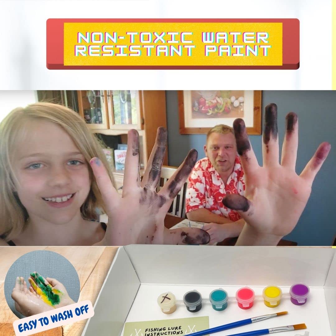 All-inclusive lure making kit contents