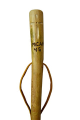 CreationCarvings Ozarks hardwood hiking stick showcases natural grain for rugged trails